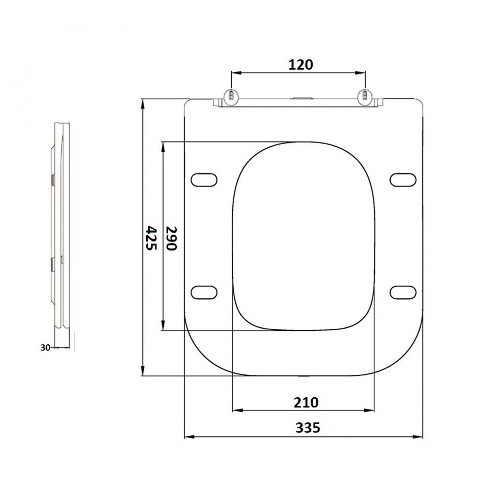 215D Унитаз приставной LAB.Space  - Вид №8