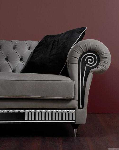 Vismara Design 4-местный кожаный диван в стиле честерфилд Classic sun-id-1475518 - Вид №4