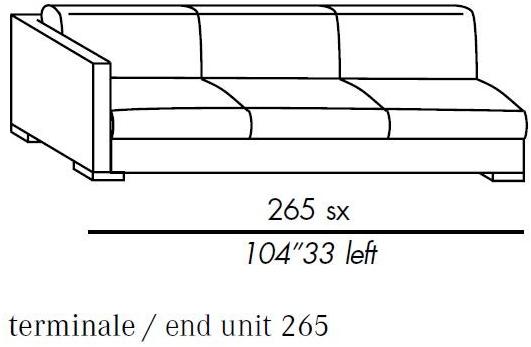 Meridiani Модульный тканевый диван Belmon sun-id-1454132 - Вид №5