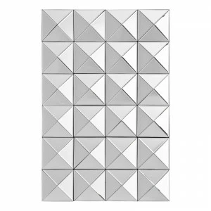 Зеркало прямоугольное с рельефной поверхностью Conran от Eichholtz EICHHOLTZ ДИЗАЙНЕРСКИЕ 247144 Зеркальный