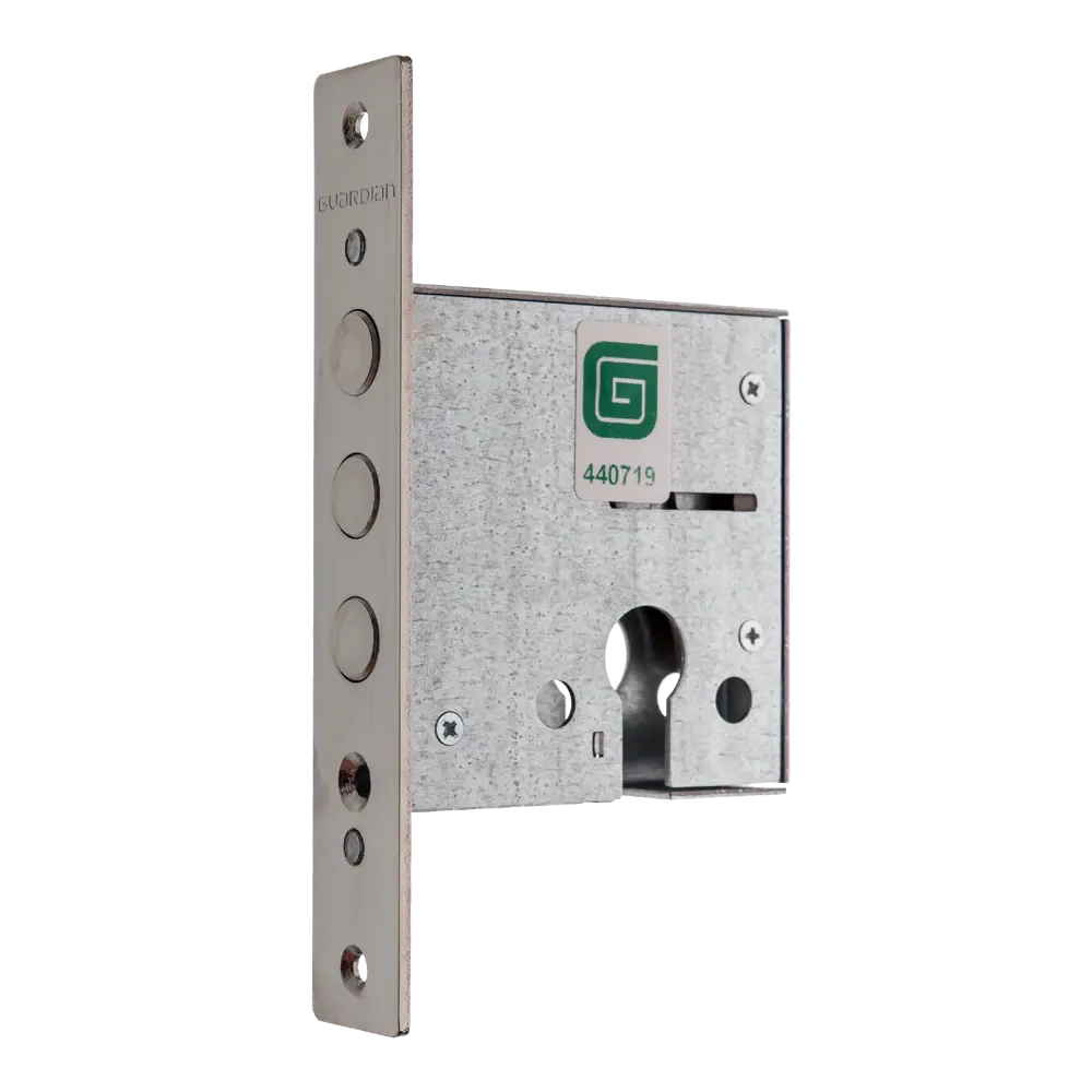 Врезной замок ГАРДИАН-1201 с хромированным покрытием 82391222 STLM-0026254 - Вид №1
