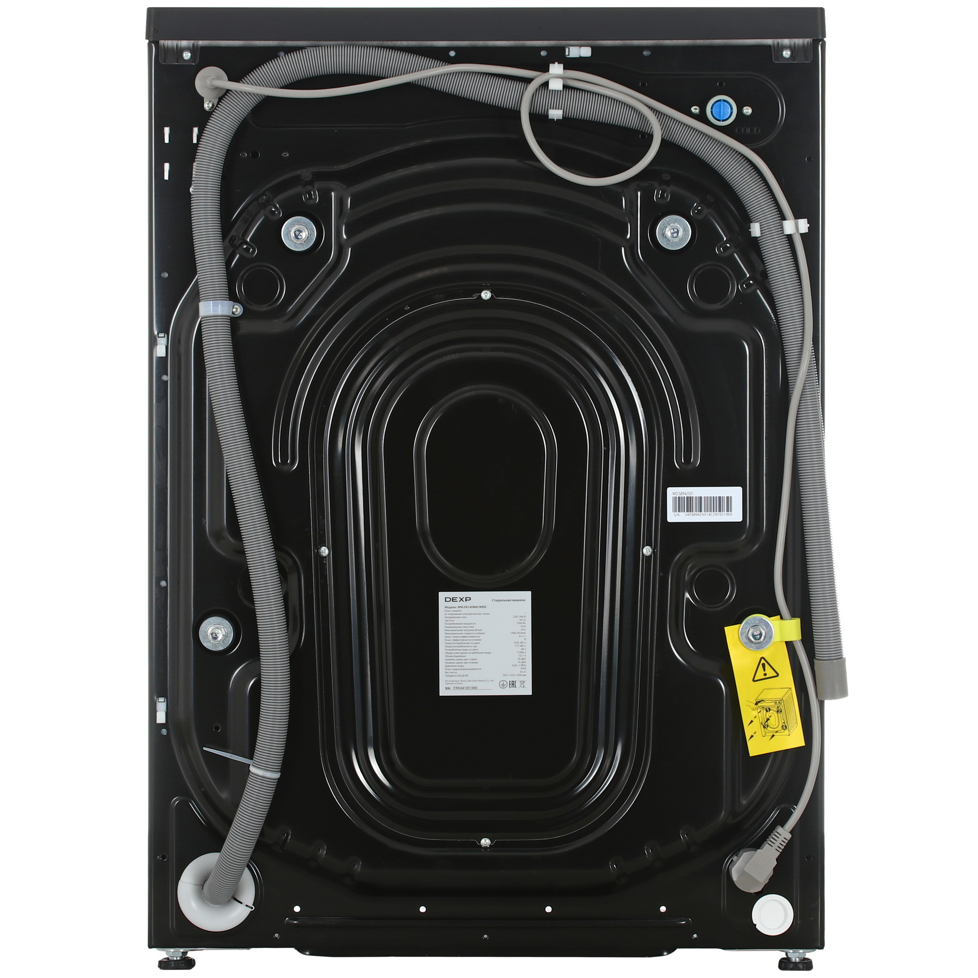 9163739 Стиральная машина DEXP WM-F814DMA/WBSI черный STDN-0067176 - Вид №12