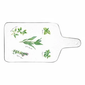 Доска фарфоровая сервировочная для сыра белая Herbarium EASY LIFE HERBARIUM 00-3946624 Белый