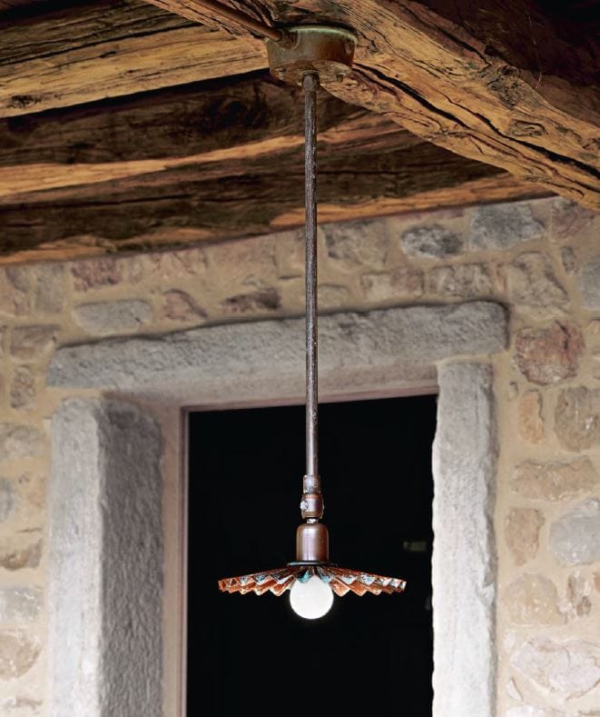 Латунный подвесной светильник Aldo Bernardi Сова ARCH-00082732 - Вид №2