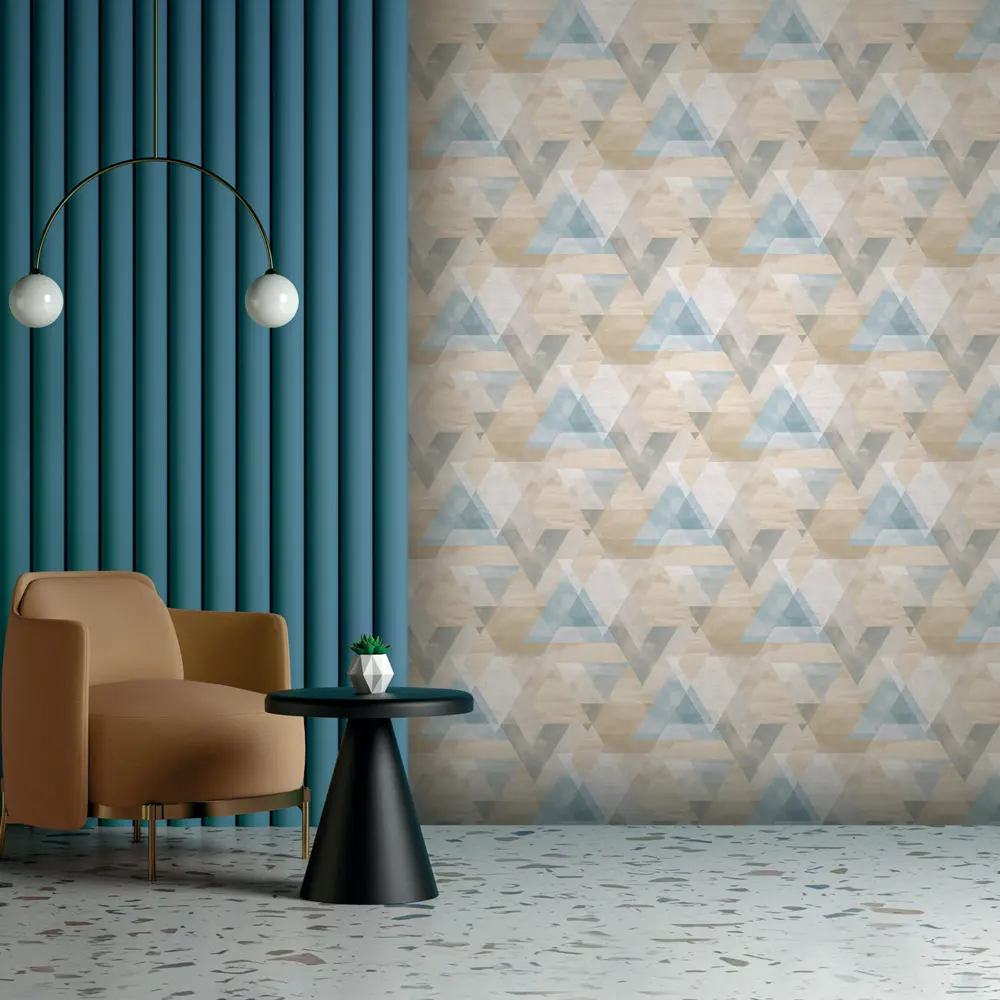 Обои флизелиновые Erismann Light 4 голубые 1.06 м 60244-06 Light4 STLM-2142277 - Вид №2