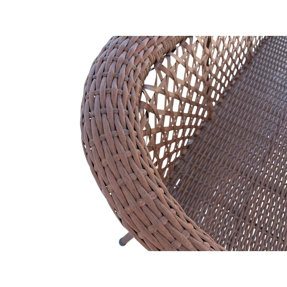 Диван садовый Deco 160x70x80 см металл коричневый Santreyd STLM-2104506 - Вид №3