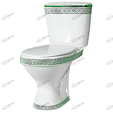 1030221 Компакт унитаз с бачком Белый Лобненский Стройфарфор  Россия 