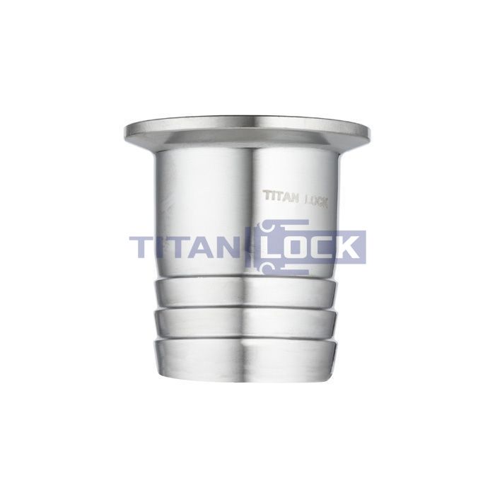 Штуцер CLAMP под рукав DN50 нерж. 316, DIN TL50CLH TITAN LOCK  - Вид №4