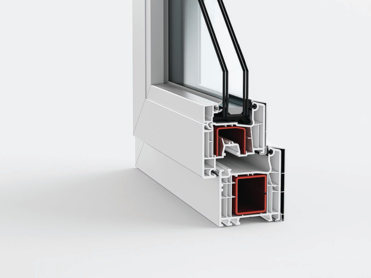 ПВХ/алюминиевые оконные рамы DQG - Diquigiovanni DQG 70 ARCH-00039343 - Вид №2