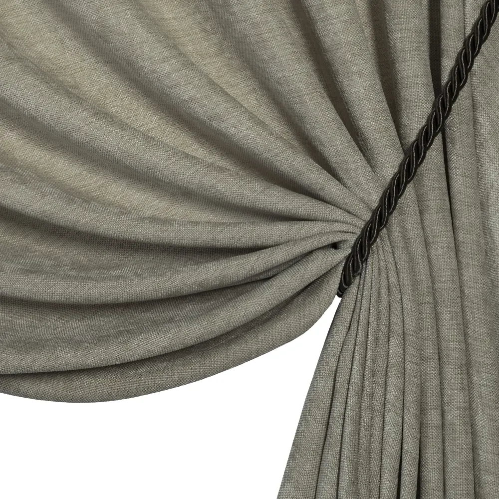 Ткань 1 м/п Однотонный шенилл 300 см цвет бежево-серый GARDEN STLM-2178138 - Вид №3