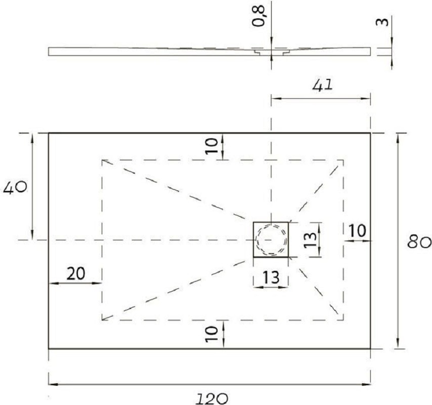 00242249 Поддон Hidronatur Pleasure Santreyd - Вид №1