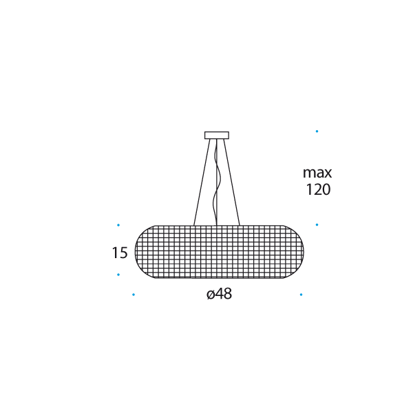 PAN SOS385 GROOVE подвесной светильник 95448 - Вид №2