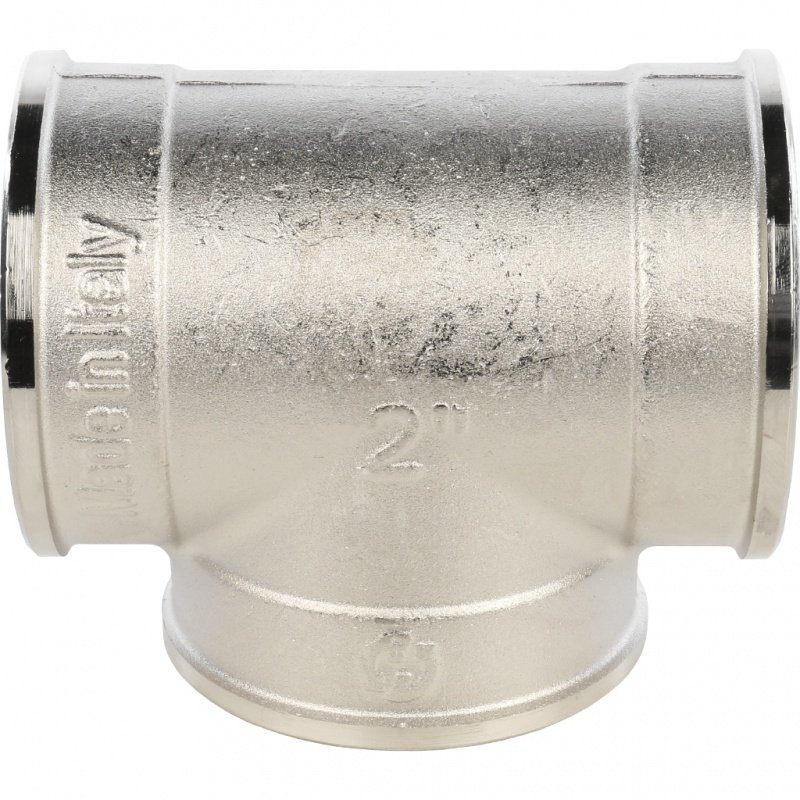 Тройник ВР 2" никель STOUT SFT0020000002 - Вид №2