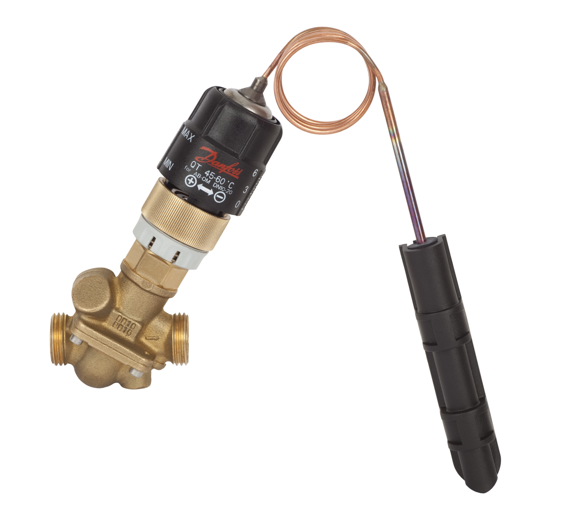 Danfoss Термостатические элементы для клапанов AQT QT термоэлемент 45-60 C, для AQT DN10-20 003Z0382  - Вид №2