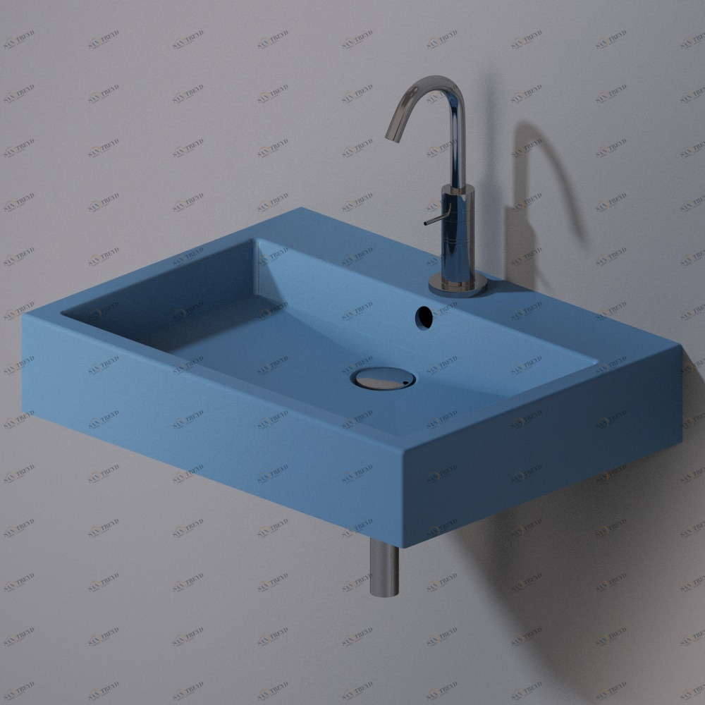 L267141 Подвесная раковина настенная прямоугольная A. e T. Italia Tank AeT ITALIA