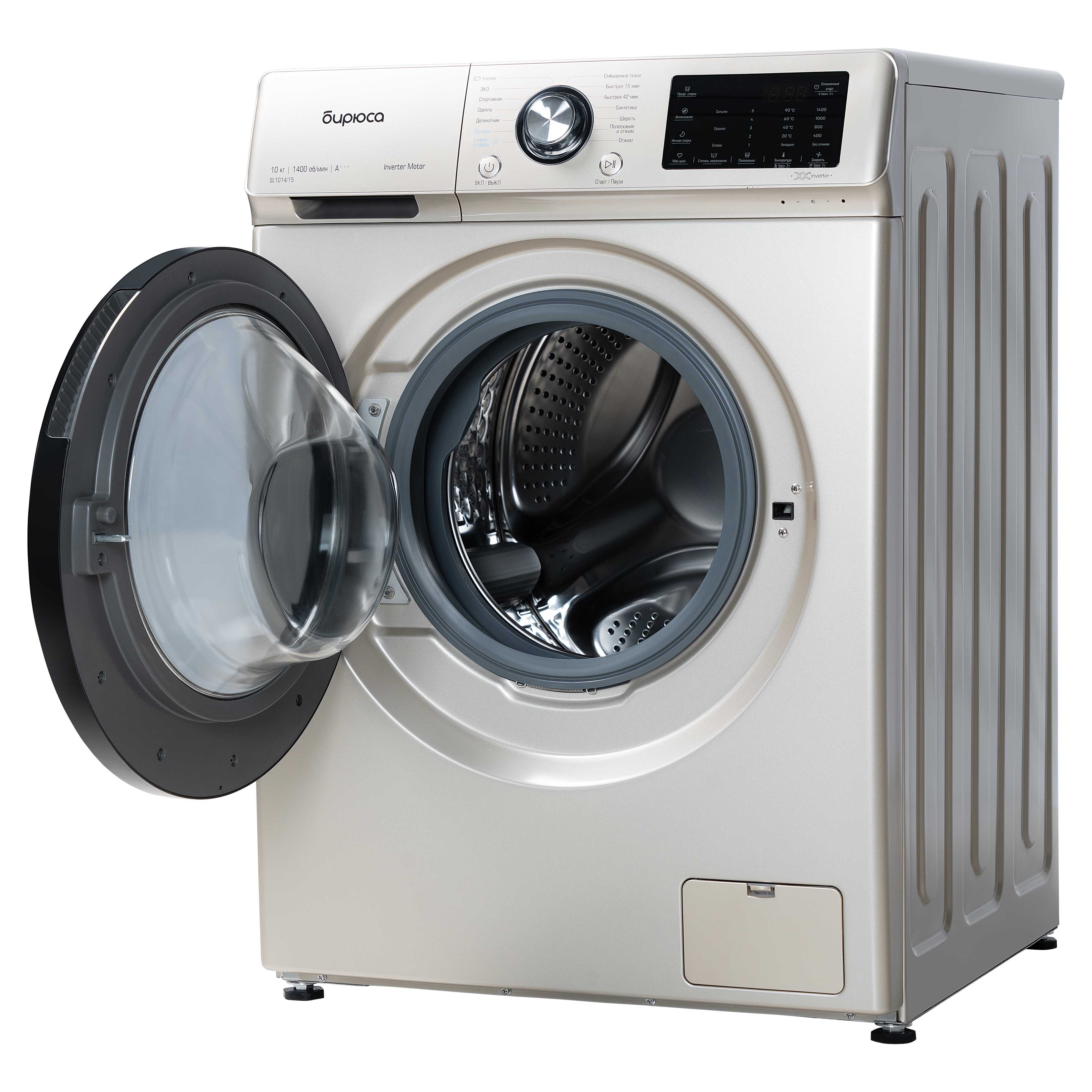 9063001 Стиральная машина Бирюса WM-SL1014/15 B золотистый STDN-0069085 - Вид №3