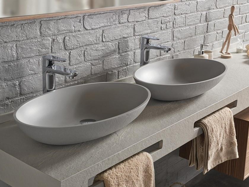 Накладная раковина на столешницу  овальная Acquabella On top sun-id-1397242 - Вид №1