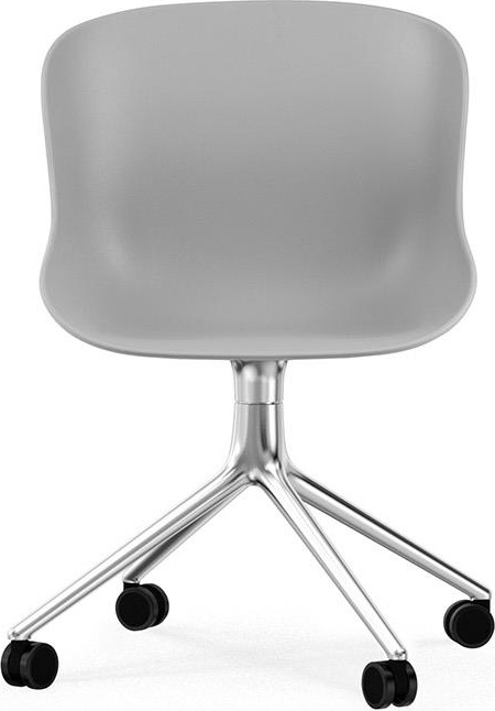 604569 Стул Swivel 4W Aluminium / Grey Normann Copenhagen Hyg  - Вид №1
