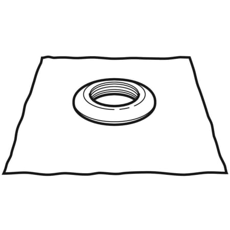 365.674.00.1 Гидроизоляция Geberit для прокладки труб через стены и перекрытия Sarnafil® ПВХ Geberit  - Вид №1