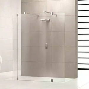 Novellini. Душевой уголок 114х90 см H4 с хромированными распорками GIADA