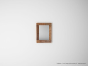 521_1211 Зеркало прямоугольное подвесное 60 Karpenter ORGANIK