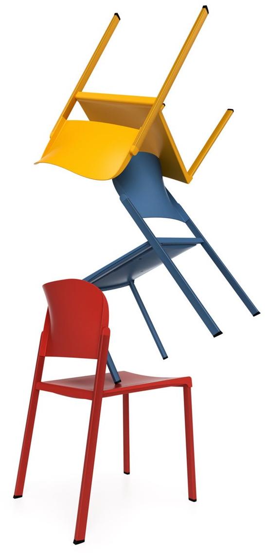 IBEBI Штабелируемый стул из полипропилена Bio sun-id-1493803 - Вид №4