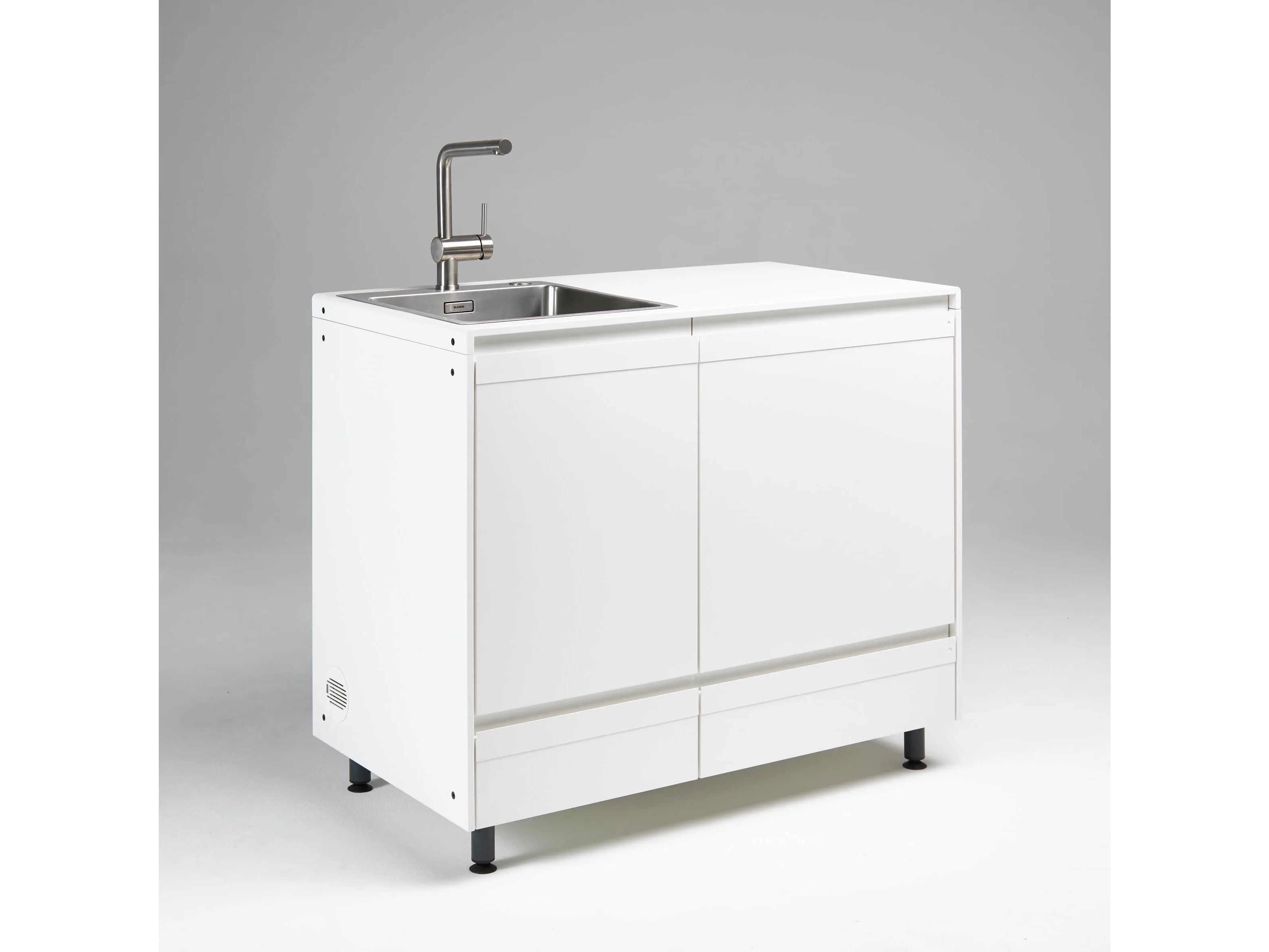 Деревянная линейная мини-кухня Stadtnomaden Modular ARCH-00124240 - Вид №7