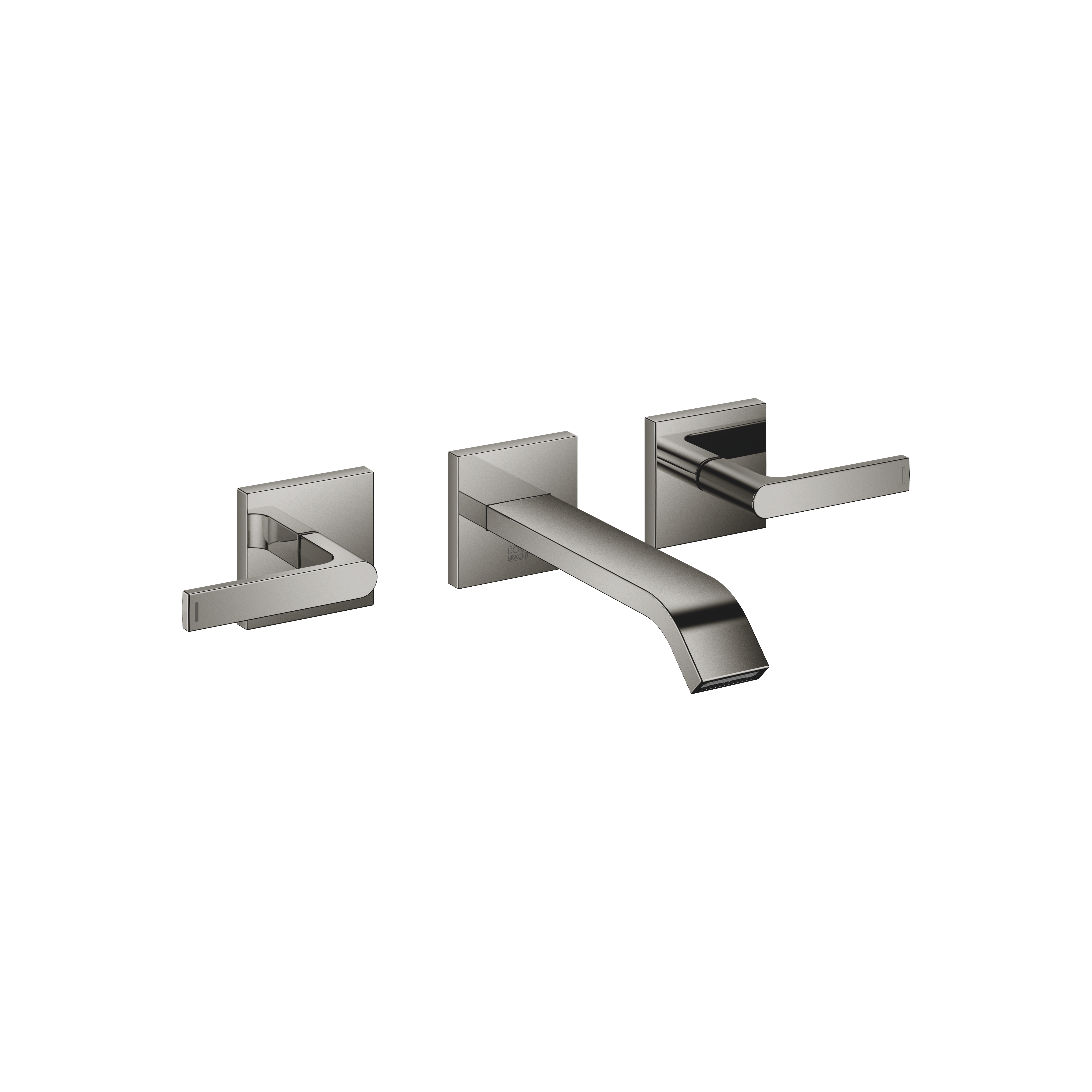 IMO Смеситель для раковины настенный без донного клапана - Темный Хром 36712671-19 DornBracht