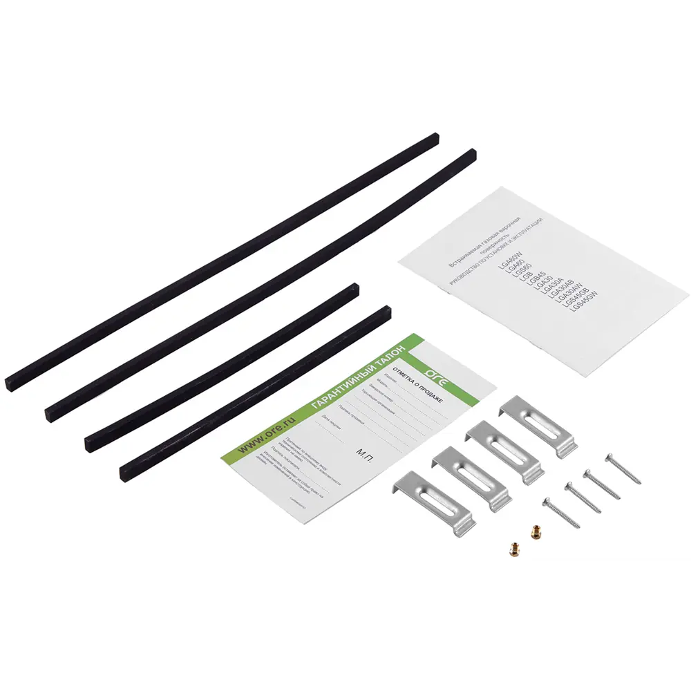 Варочная поверхность газовая ORE LGA30AW 29.7x51.5 см, цвет белый STLM-2091198 - Вид №6