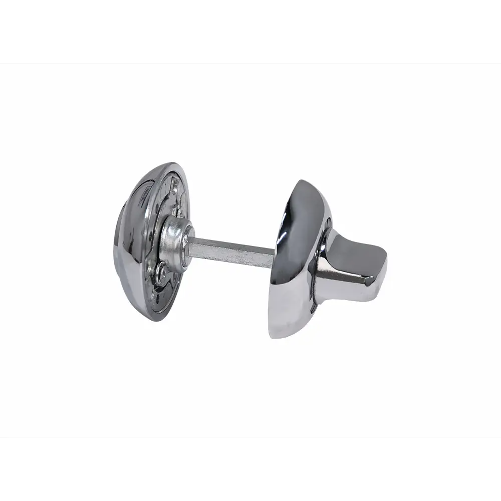 Фиксатор-ключ Palladium для межкомнатных дверей с защитой хром 89322442 STLM-0903404