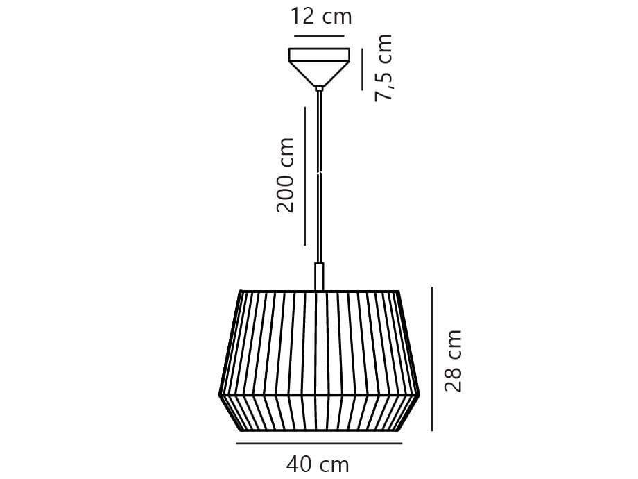 Металлический подвесной светильник с тканевым абажуром Nordlux Dicte ARCH-00072867 - Вид №2