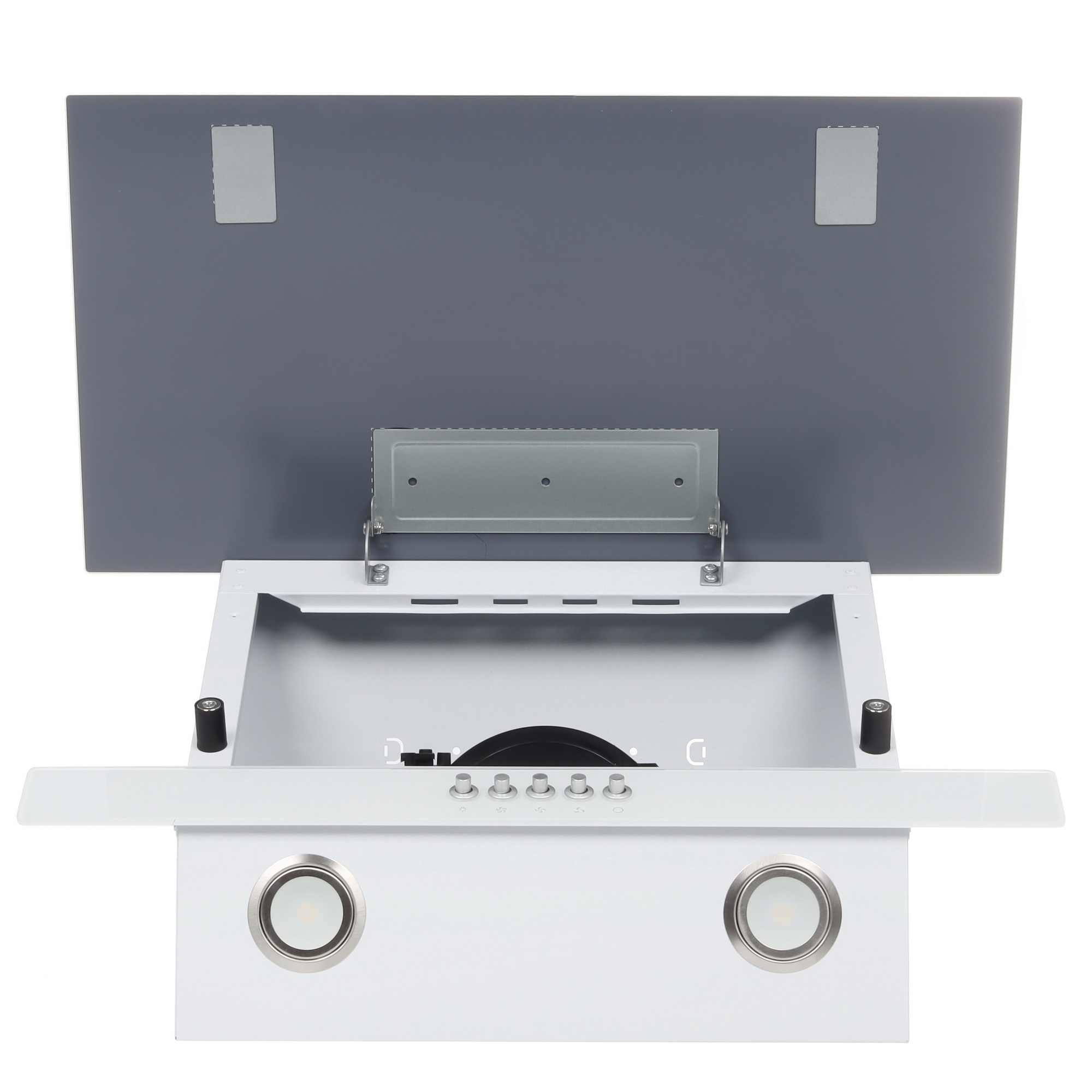 9089201 Вытяжка наклонная DEXP SC60W-700 белый/белый STDN-0107311 - Вид №8