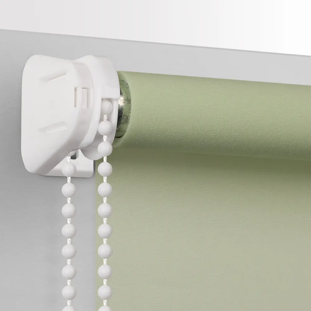 Штора рулонная Plain, 55x160 см, цвет фисташковый PRAKTO STLM-2084029 - Вид №1