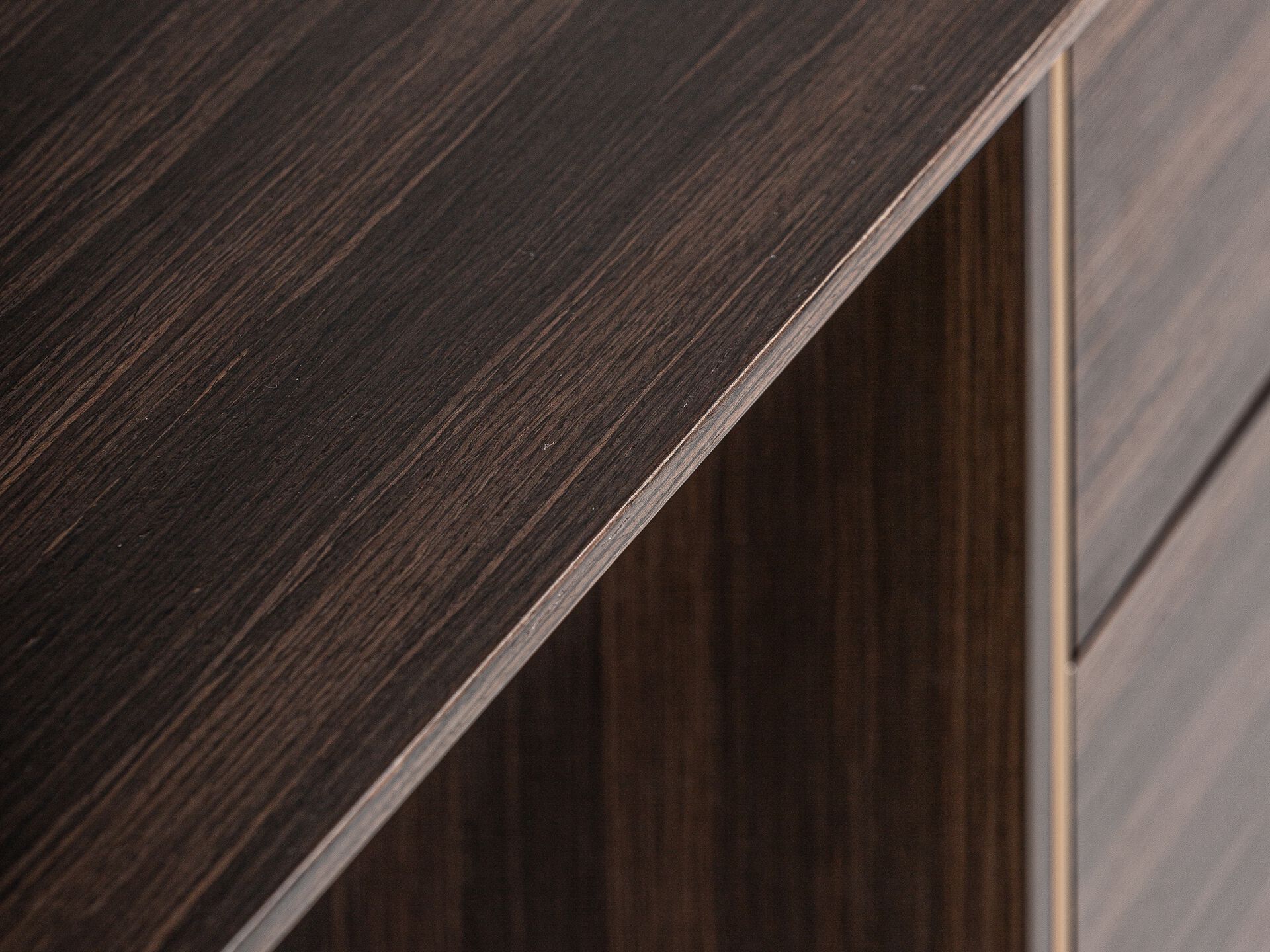 Стальной и деревянный стол с ящиками Vical Home CHEB ARCH-00138013 - Вид №4