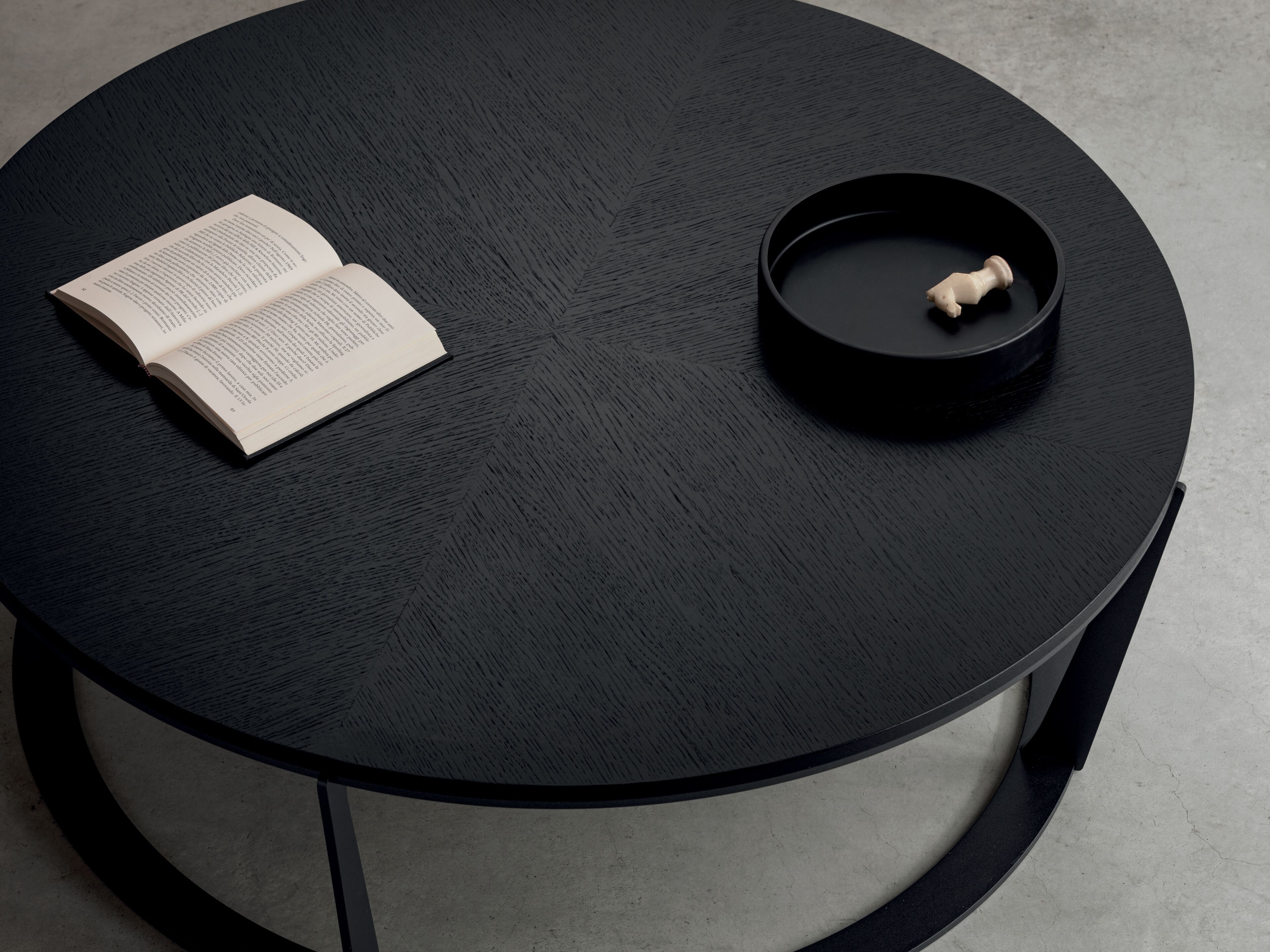 Круглый журнальный столик из шпона Riccardo Rivoli VASONE ARCH-00064654 - Вид №2