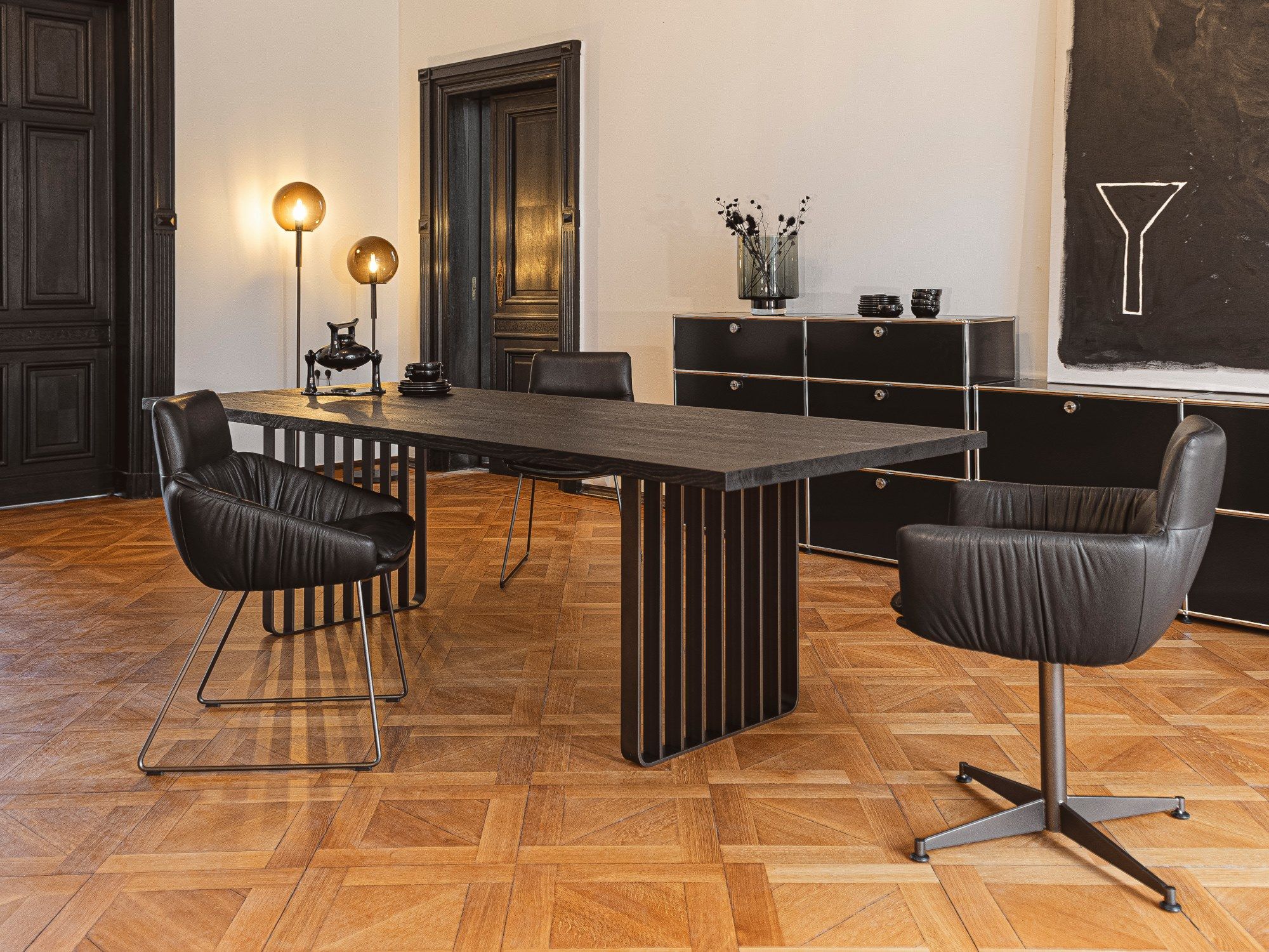 4-спицевое мягкое вращающееся кресло KFF Faye Casual ARCH-00088960 - Вид №4