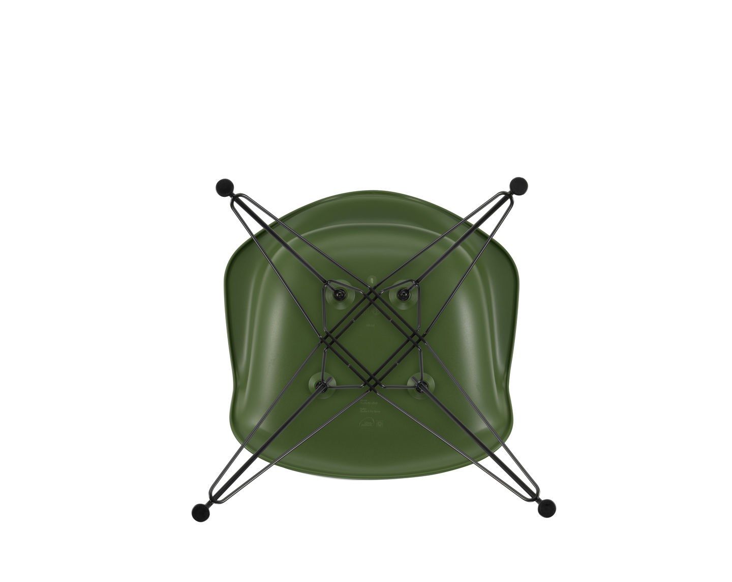 Стул с подлокотниками из полипропилена и ткани VITRA Eames Plastic Chair ARCH-00117709 - Вид №117