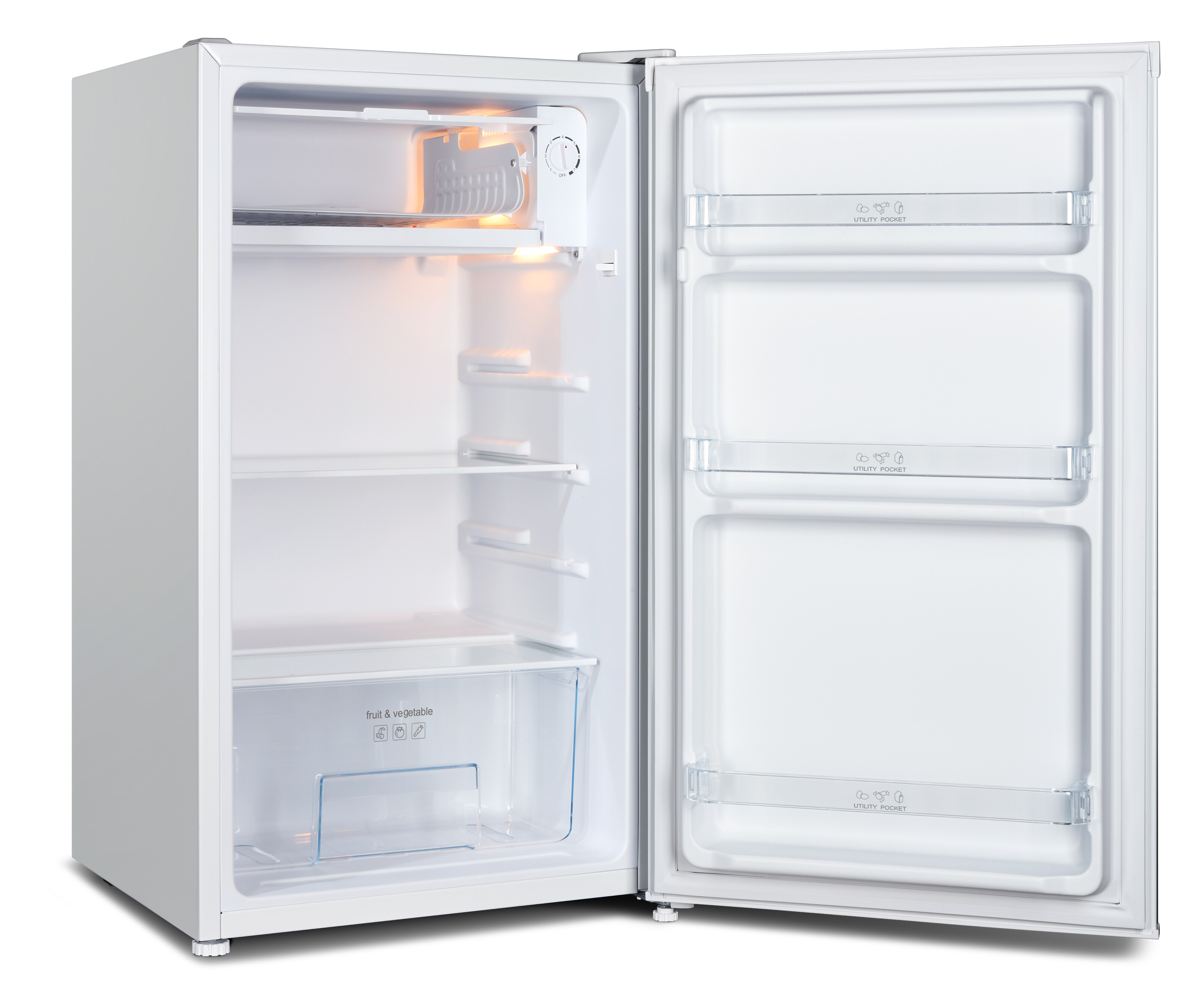 9069190 Холодильник компактный   Nordfrost RF 90 W белый STDN-0104275 - Вид №3