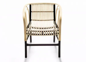 DE PADOVA Плетеный стул с подлокотниками
