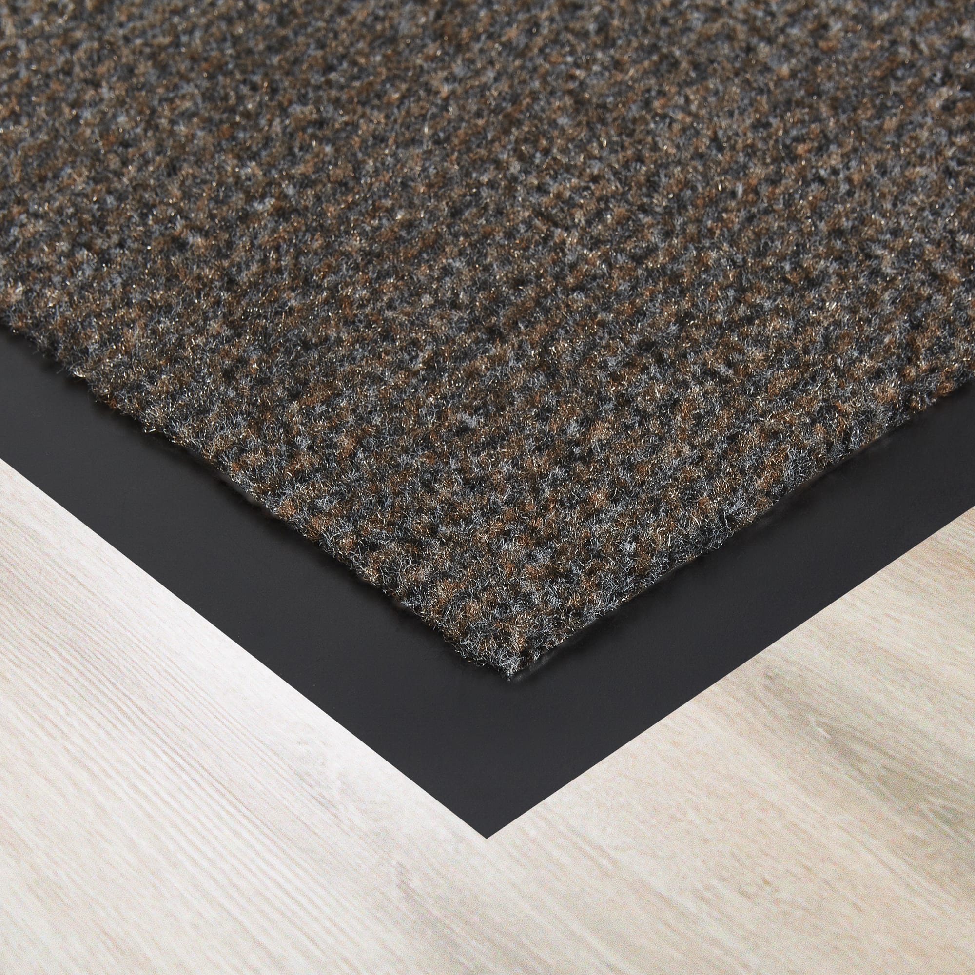 10323372 Коврик придверный «Olympia» полипропилен 120x240 см цвет коричневый Santreyd  - Вид №1