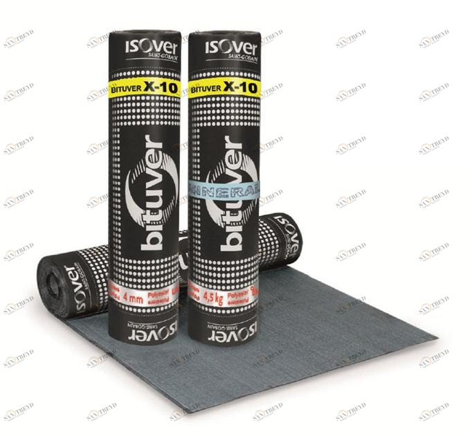 Saint-Gobain ISOVER Эластопластомерная гидроизоляционная мембрана Bituver x sun-id-1362100