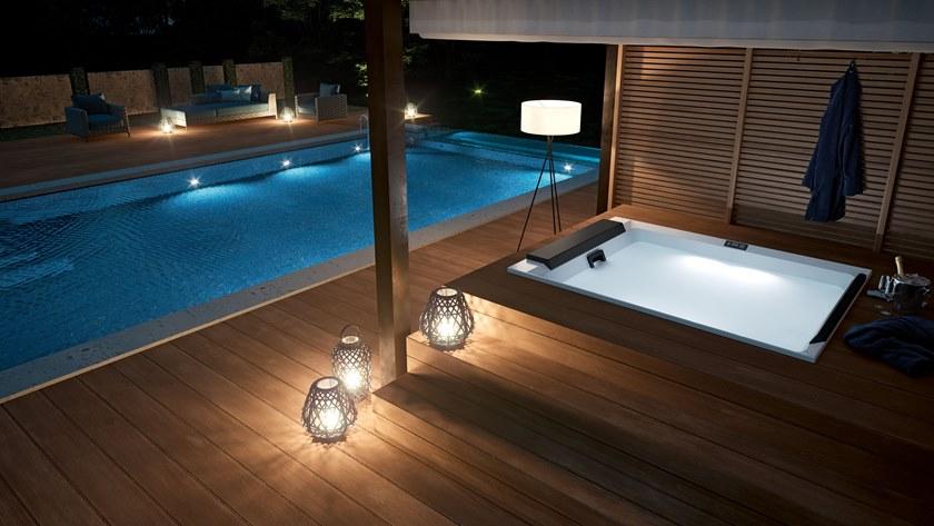 NOVELLINI 2-х местная прямоугольная джакузи для улицы Divina sun-id-1371334 - Вид №1