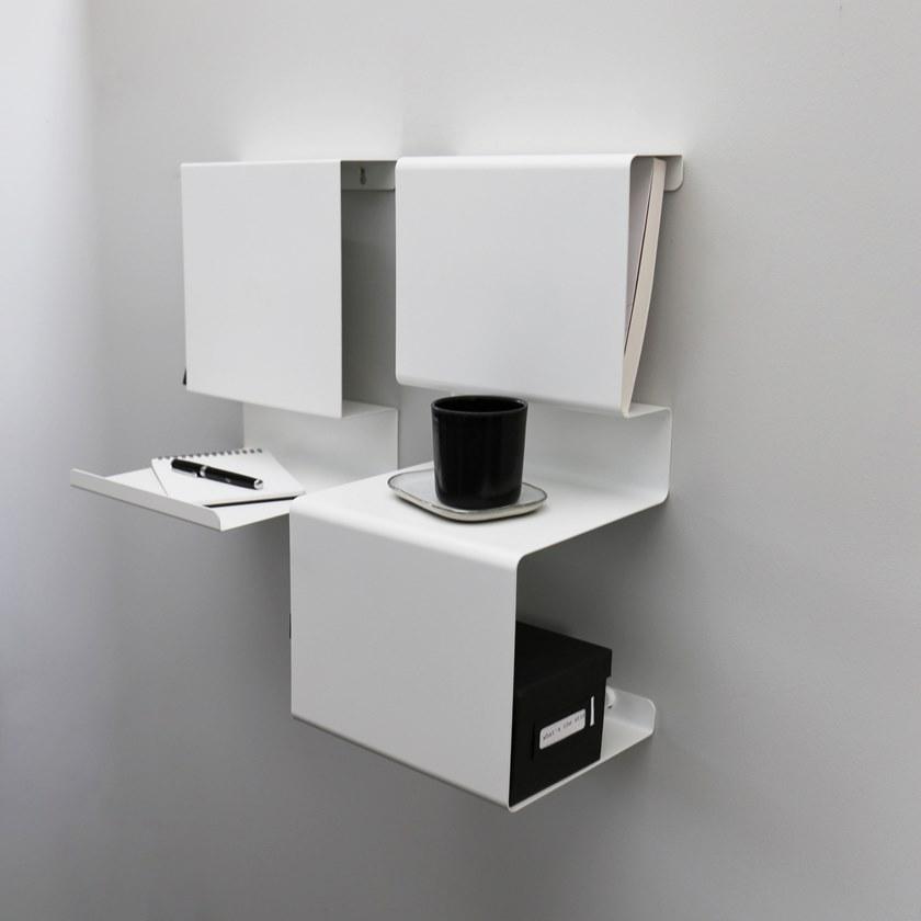 Anne Linde Настенный книжный шкаф из стали с порошковым покрытием sun-id-1515586 - Вид №10