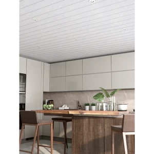 Набор реек 2x1.05 м цвет белый мрамор