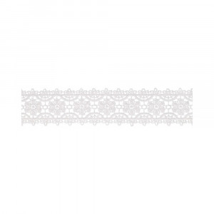 3086 Гипюр 40 мм в пакете Турция белый Gamma