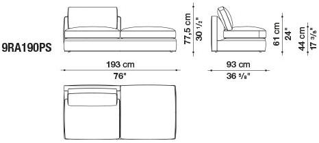 B&B Italia Диван из ткани Richard sun-id-1429934 - Вид №12