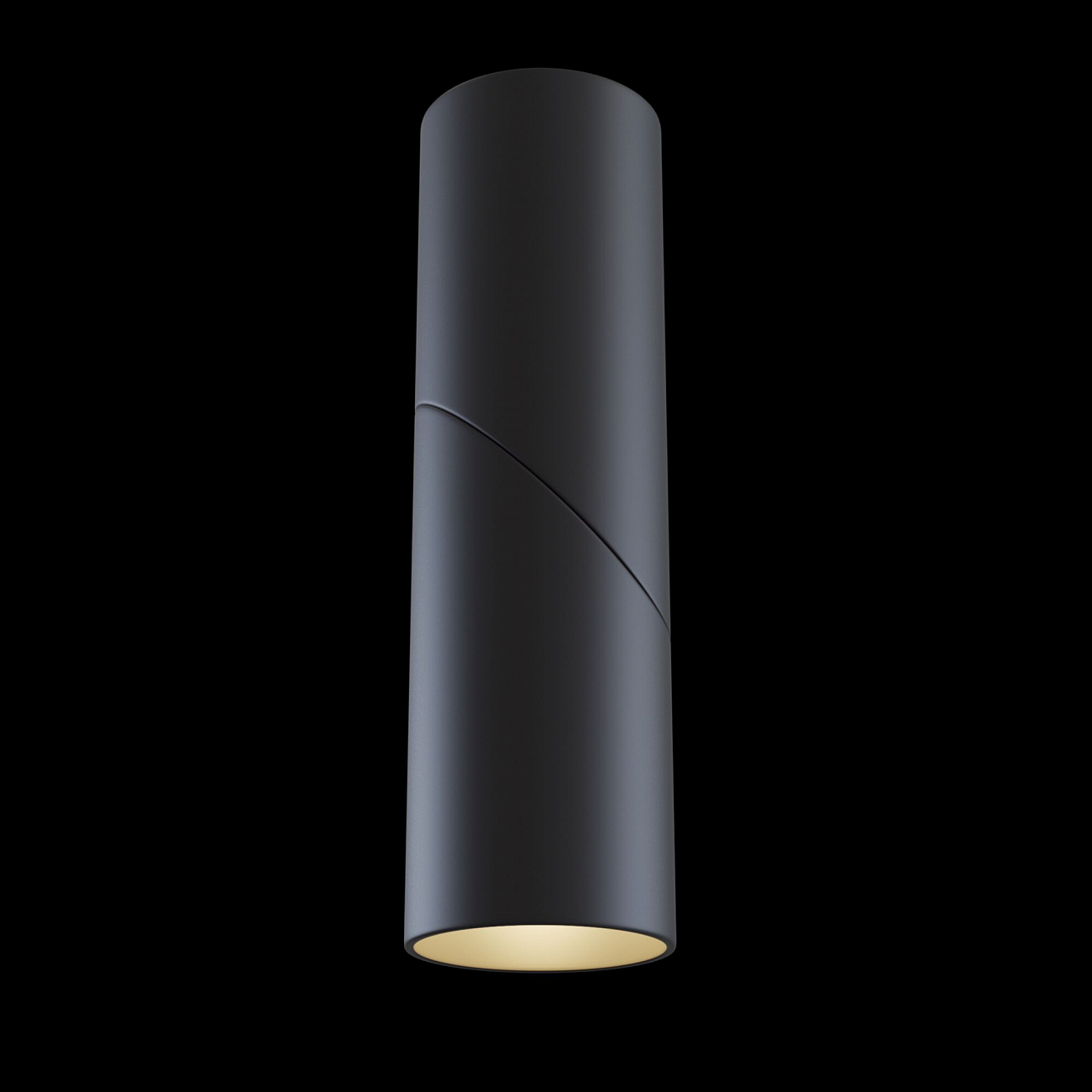 Спот потолочный светодиодный поворотный 16 см черный Dafne C027CL-L10B TECHNICAL CEILING & WALL 00-3956982 Черный  - Вид №1