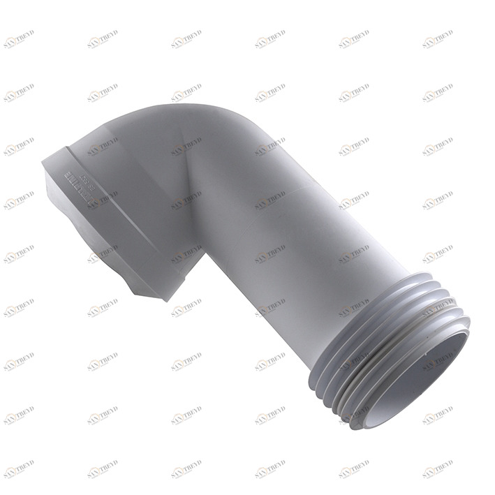 Отводной отвод 90º для унитазов S-OR с несколькими стыками, может устанавливаться в водосточные трубы диаметром от 90 до 110 мм.  Complementos desagüe NOKEN 100158005  WHITE 