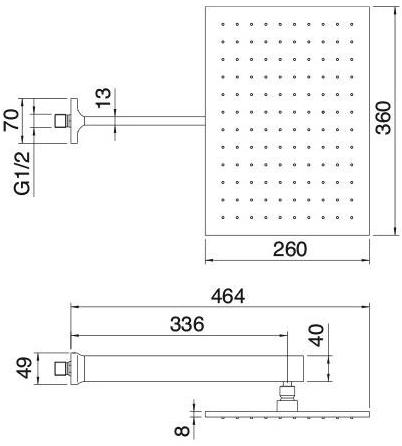 Rubinetterie Treemme Cut  3348_01  - Вид №1