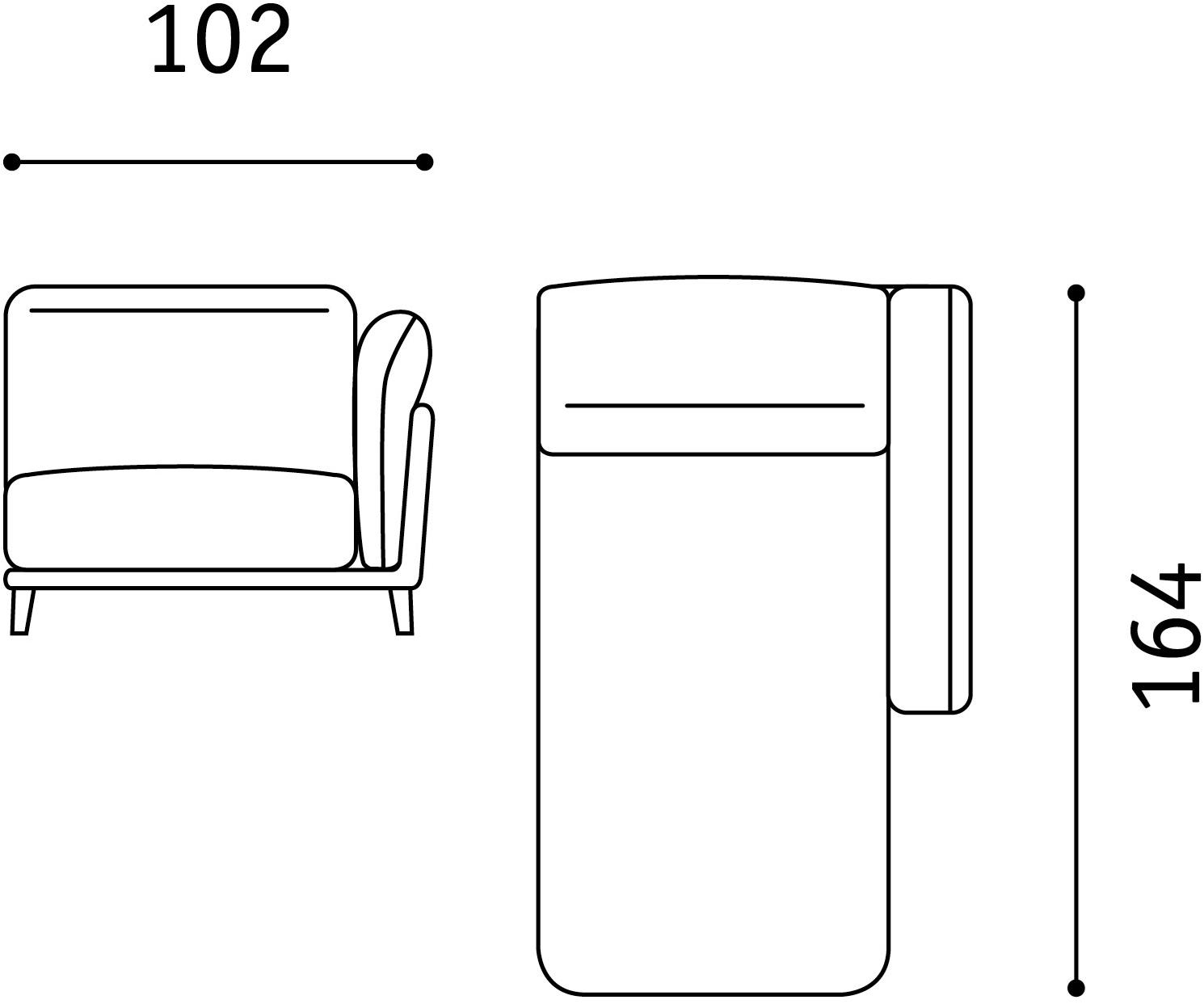 Febal Casa Съемный тканевый диван с подголовником sun-id-1358754 - Вид №16
